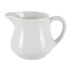 Olympia Milk Jugs Athena 4 Pack White Porcelain Hospitality Tableware