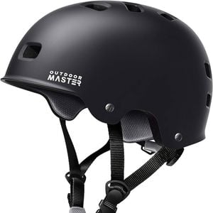 OutdoorMaster Adult Impact Resistant Multi-Sport Helmet for Bike Skate