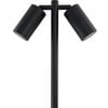 CLA Lighting Garden Spike Light Double Adjustable IP65 Black