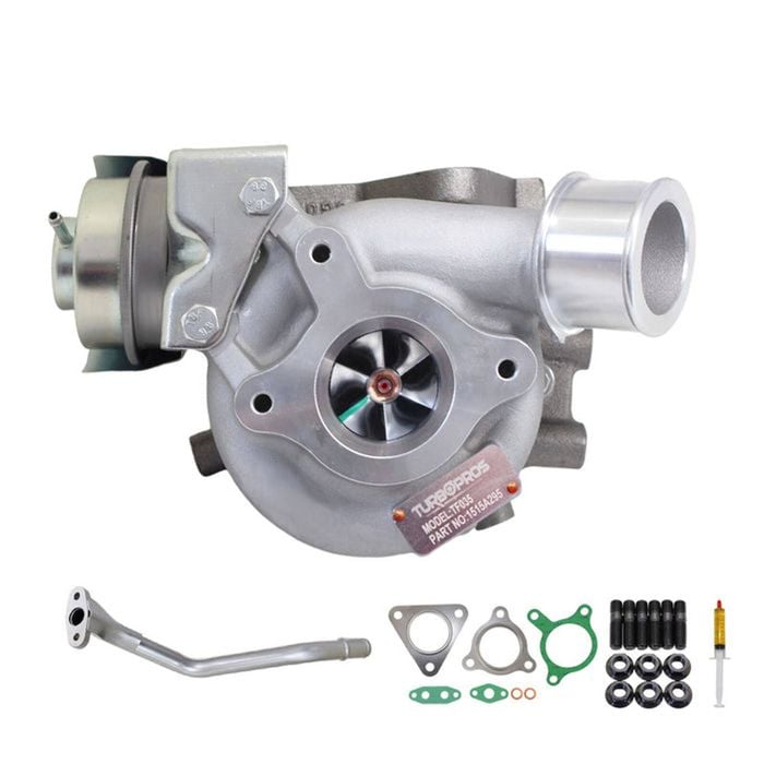Upgrade Billet Turbo Charger With Genuine Oil Return Pipe For Mitsubishi Triton Mq 4n15 2.4l