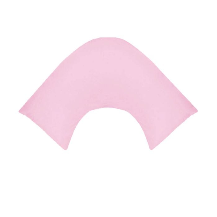Chapel Gate 280TC Polyester Cotton V Shape Pillowcase Pink