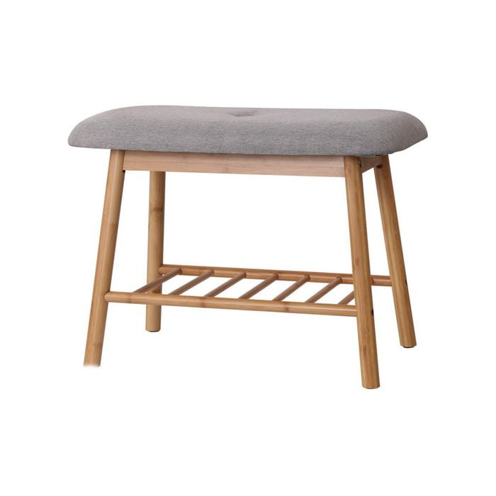 Artiss Shoe Storage Rack Cabinet Fabric Seat