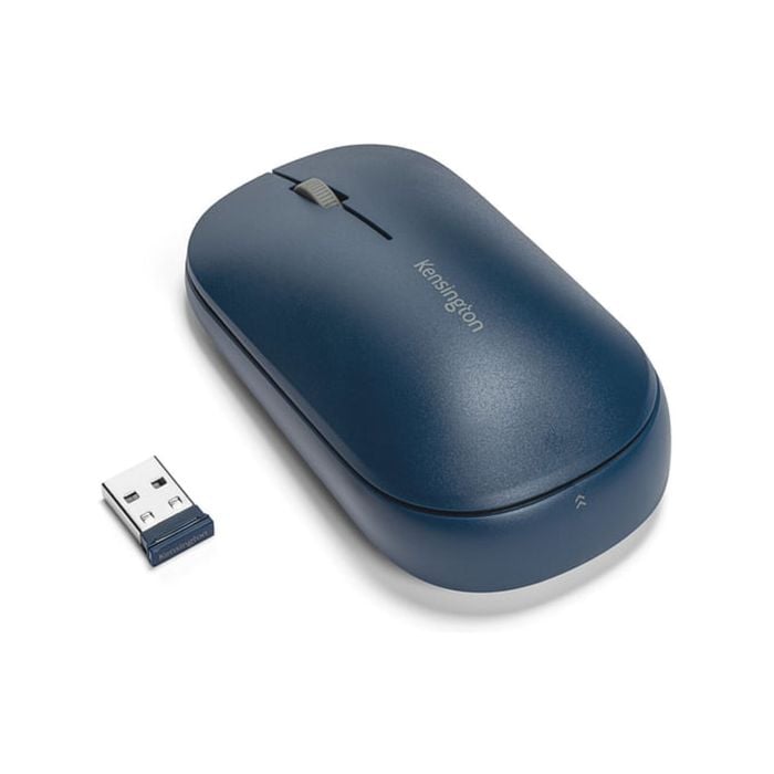 Kensington Suretrack Mouse Rf Wireless+bluetooth 2400 Dpi Ambidextrous - Blue [k75350ww]