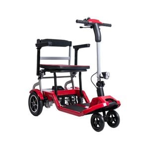 Livingstone Ultra Light Electric Mobility Scooter 18kg Portable Red