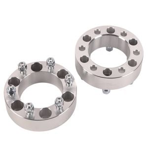 2pcs 50mm 6stud Wheel Spacers 6x139.7mm For Landcruiser Patrol Hilux 4wd 4runner