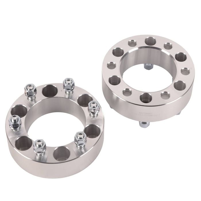 2pcs 50mm 6stud Wheel Spacers 6x139.7mm For Landcruiser Patrol Hilux 4wd 4runner