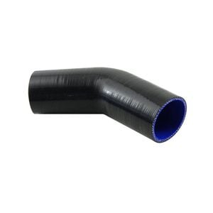 Takashi Black Silicone Hose 45 Degree Standard Elbow 2.5" (63mm) Air Intake Turbo