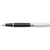Sheaffer 300 Gloss Fountain Pen Stationery Medium Nib Black/chrome Trim Cap