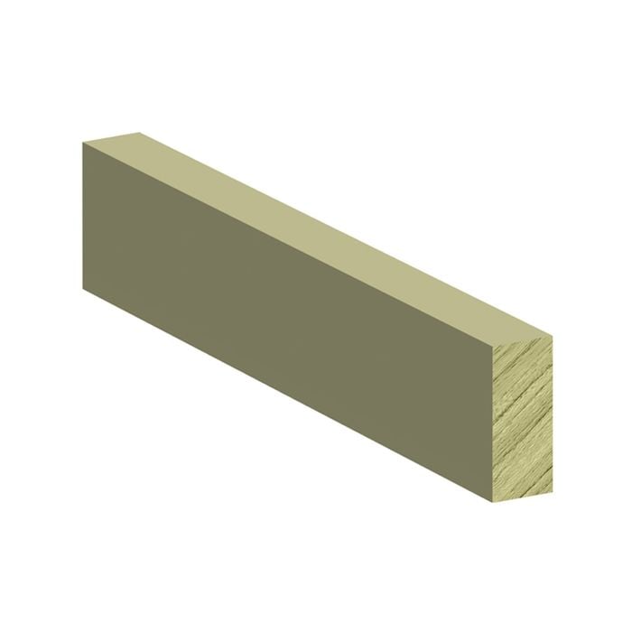 Porta 42x18mm 2.7m DAR Rectangle H3 Primed FJ Pine