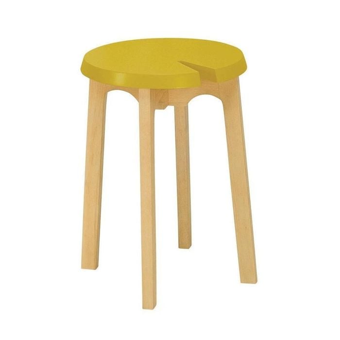 Modern Furniture 36x45cm Chevis Stool Home Decor - Yellow