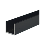 Metal Mate 16 x 16 x 1.5mm x1m Black Aluminium Channel