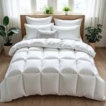 Royal Comfort 800GSM Down Alternative Duvet Double White