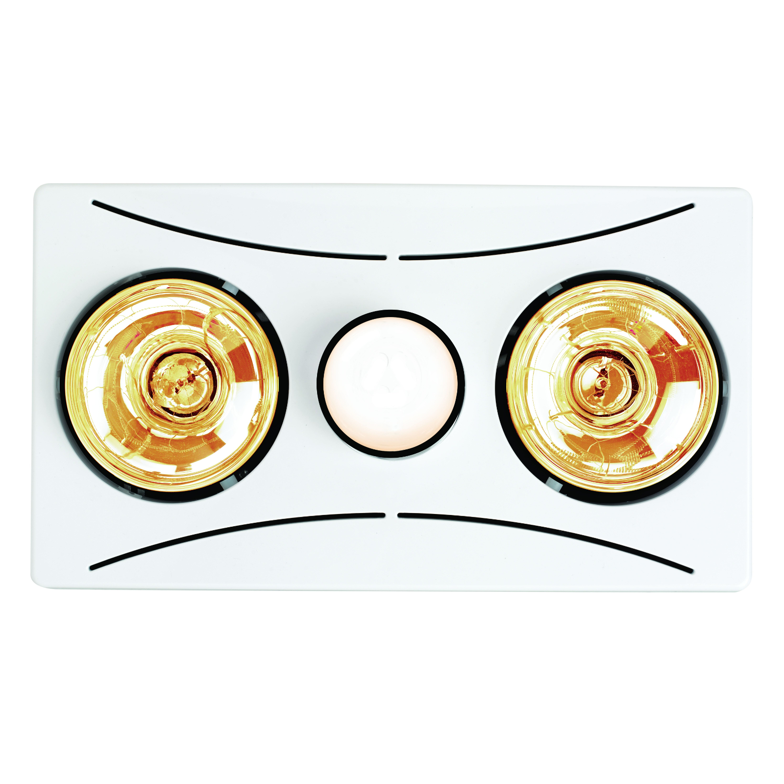 HPM 2 x 275W LED White 3 In 1 Bathroom Heater Bunnings Australia