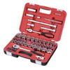 Sidchrome 1/2" Metric / AF Drive Socket Set - 61 Piece