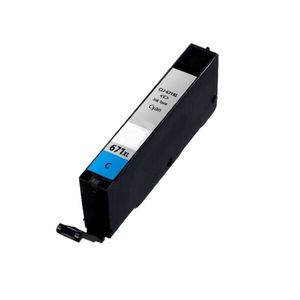 Canon Cyan Ink Cartridge - 671XLC - 6 Ink Pack
