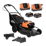 AEG 36V (18V x 2) 18" FUSION Lawn Mower Kit
