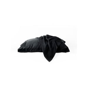 Silky Soft Bamboo Pillowcase Set - Black