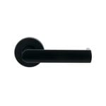 Lockwood 55mm Matt Black Velocity L8 Passage Lever