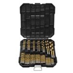 Craftright 99 Piece Titanium Coated Drill Bit Set