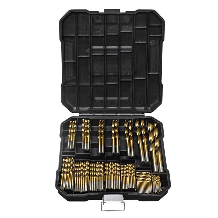 Craftright 99 Piece Titanium Coated Drill Bit Set