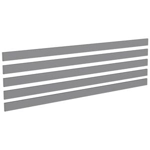 ProtectorAl Additional Slats for Slat Screen Kit Palladium Silver 895W - Pack of 5