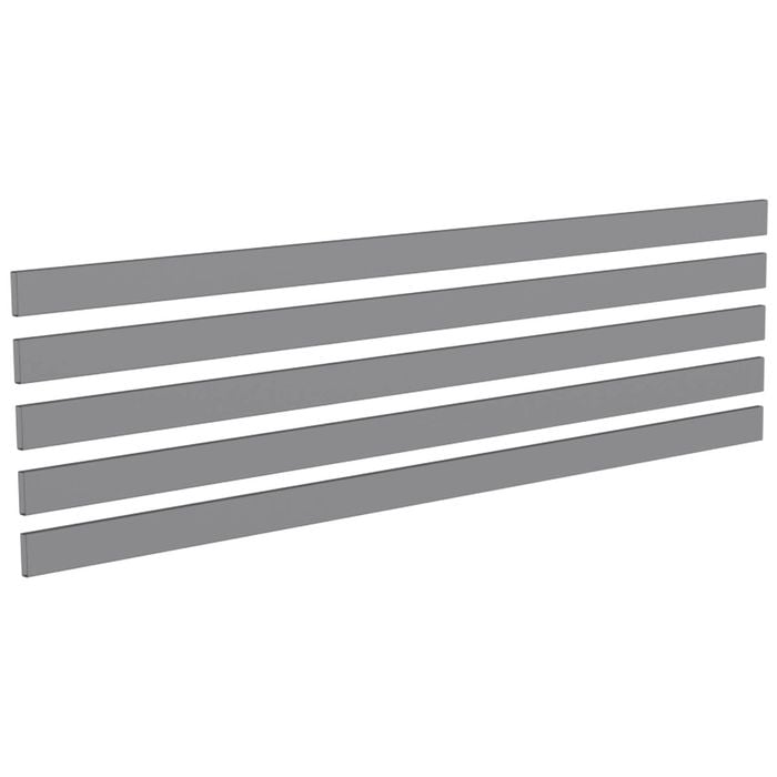 ProtectorAl Additional Slats for Slat Screen Kit Palladium Silver 895W - Pack of 5