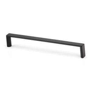 Sylvan 256mm Norton Black Cabinet Handle - Black