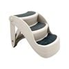 Furtastic 38cm Foldable Pet Stairs Ramp - White