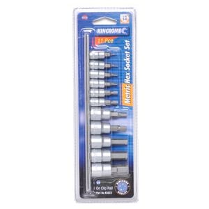 Kincrome 11 Piece Metric Hex Socket Set
