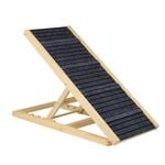 Advwin Dog Ramp  100cm  Wooden Pet Ramp Steps Stairs Foldable