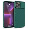 Iphone 14 Pro Green Magsafe Compatible Heavy Duty Case With Camera Cover