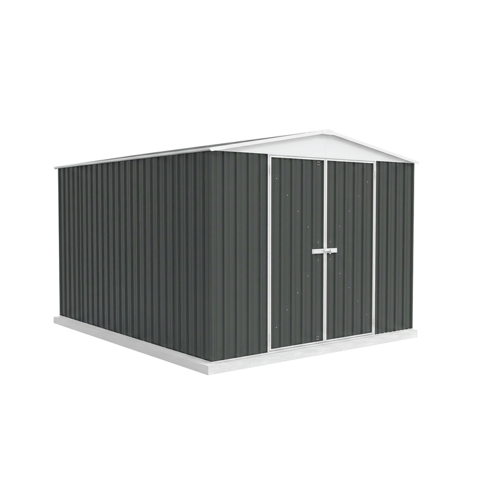 Absco Sheds 3.00m x 3.66m x 2.30m Monument Double Door Highlander Garden Shed 