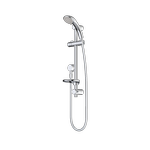 Dorf Viridian Multifunction Rail Shower WELS 3 Star 9L/min