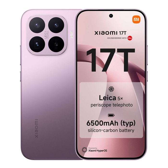 Xiaomi 17T 5G (Dual Sim, 256GB/12GB, Leica Cam, 6500mAh, AU Version) - Purple, network Unbranded, 256GB, 12GB RAM