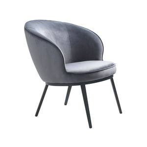 Modern Furniture GAIN 77x79cm Lounge Chair - Steel Grey