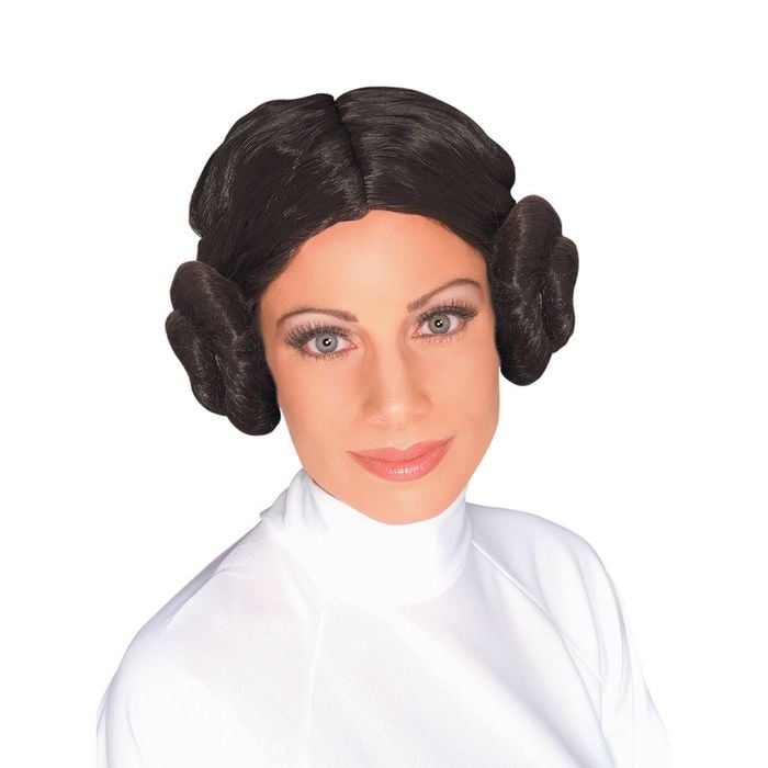Star Wars Princess Leia Wig Fake/Faux Hair Costume Party Accessory Adult Black