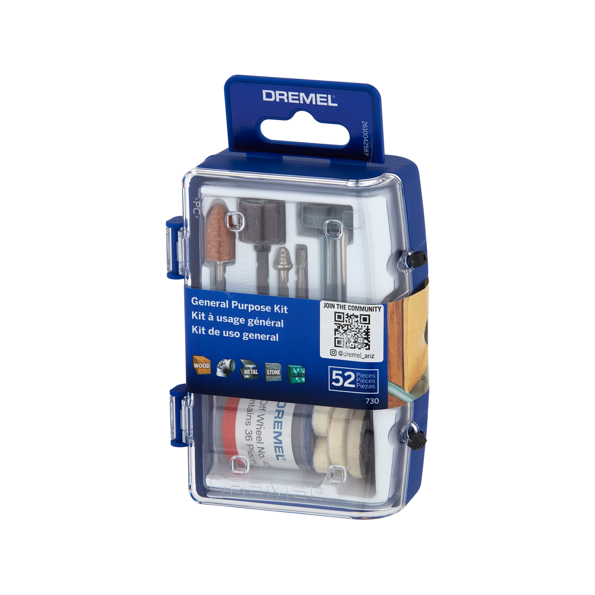Dremel 52 Piece General Purpose Micro Accessory Kit 730 Bunnings Australia