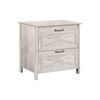 Rosen 2-Drawer Filing Cabinet Office Storage - Washed Grey