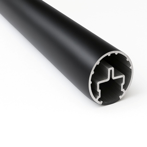 Promenaid Black Satin Handrail - Per Linear Metre