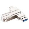 Move Speed 128GB Type-C / Type-A Flash Drive USB 3.0