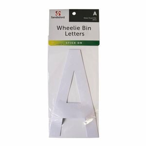 Sandleford 175mm Wheelie Bin Self Adhesive Letter A - A