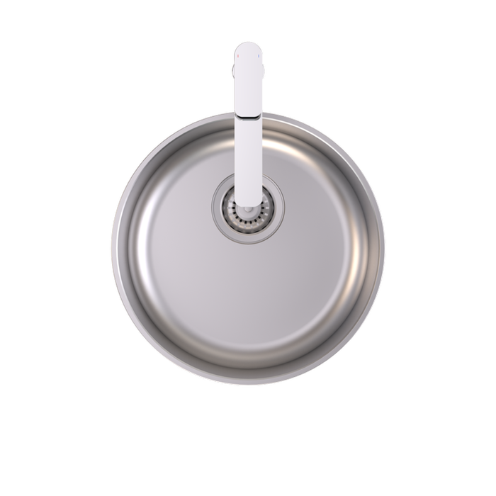 Caroma Luna Round Bowl Undermount and Overmount