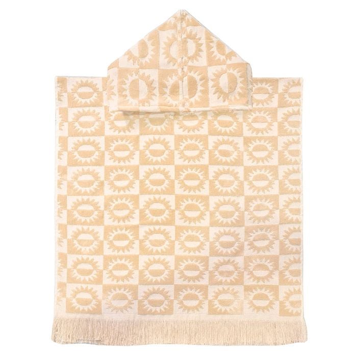 Bambury Sola Kids Poncho - Peach