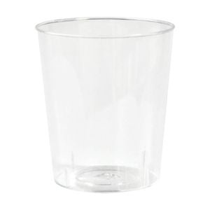 24x 20pc Partyware Reusable Jumbo Shot Glasses Set 60ml Clear