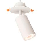 Brilliant Lighting White Jez Plug In DIY LED Spotlight