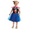 Anna Classic Halloween Costume Child Disney Frozen Dress Satin Tulle Overlay Blue Colour, TODDLER