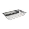 Vogue Gastronorm Tray Perforated Stainless Steel 1/1 65mm Deep Commercial Kitchen Storage