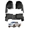 AUSGO 7D Car Floor Mats For ISUZU D-MAX DMAX 2008-2012 All-Weather Floor Liners