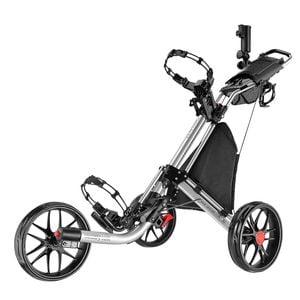 Caddytek Caddylite Ez-fold Pro 3-wheel Golf Buggy - Silver