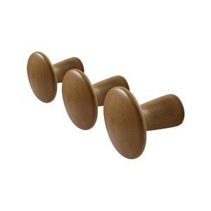 Adoored Beech Circle Deco Hook - 3 Pack